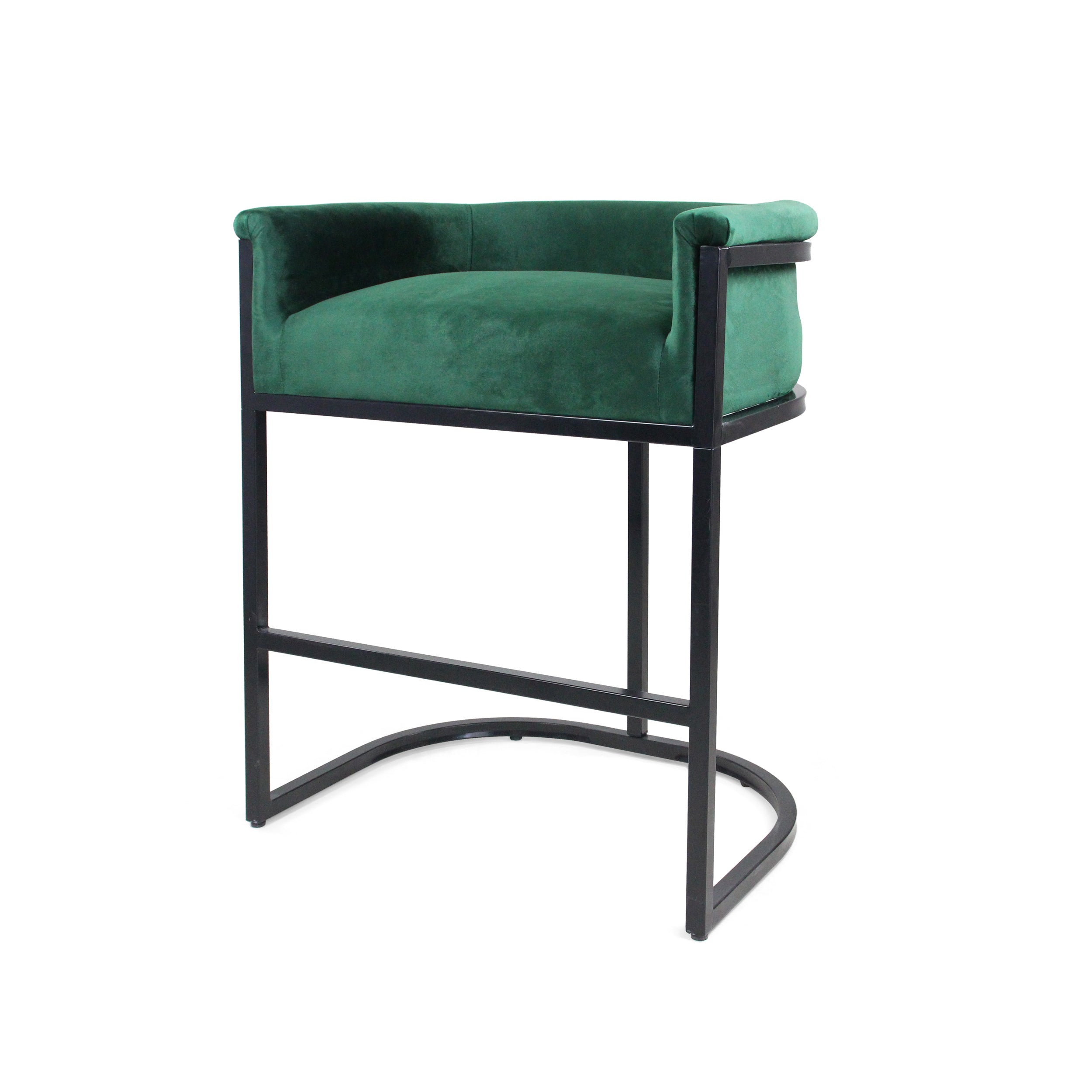 Best Modern Wide Bucket Upholstered Barstool