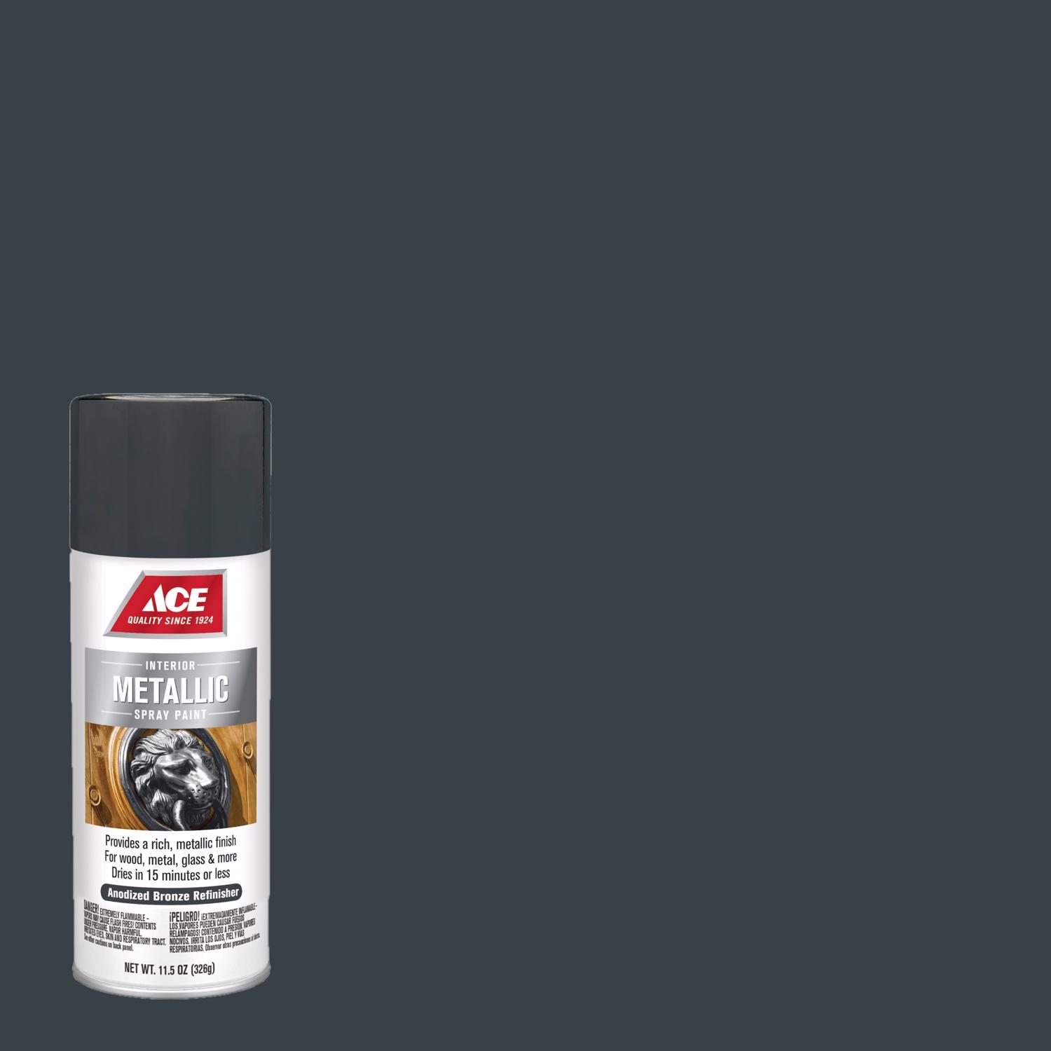 Ace Metallic Anodized Bronze Refinisher Spray Paint 11.5 oz