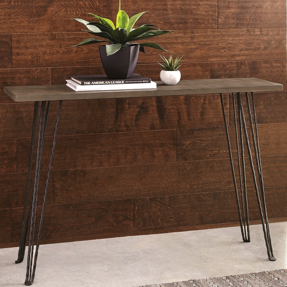 Modern Industrial Design Accent Console Table