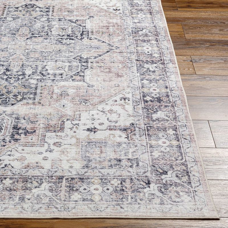 New Cambria Traditional Washable Area Rug