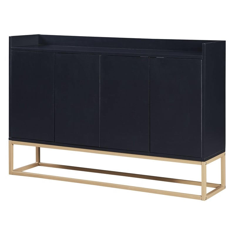 Elegant Sideboard Buffet Storage Cabinet with 4 Doors