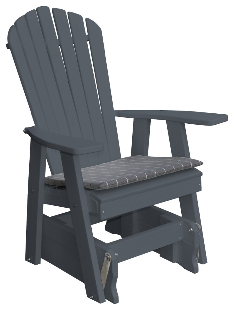 Poly Adirondack Glider   Transitional   Outdoor Gliders   by Furniture Barn USA  Houzz