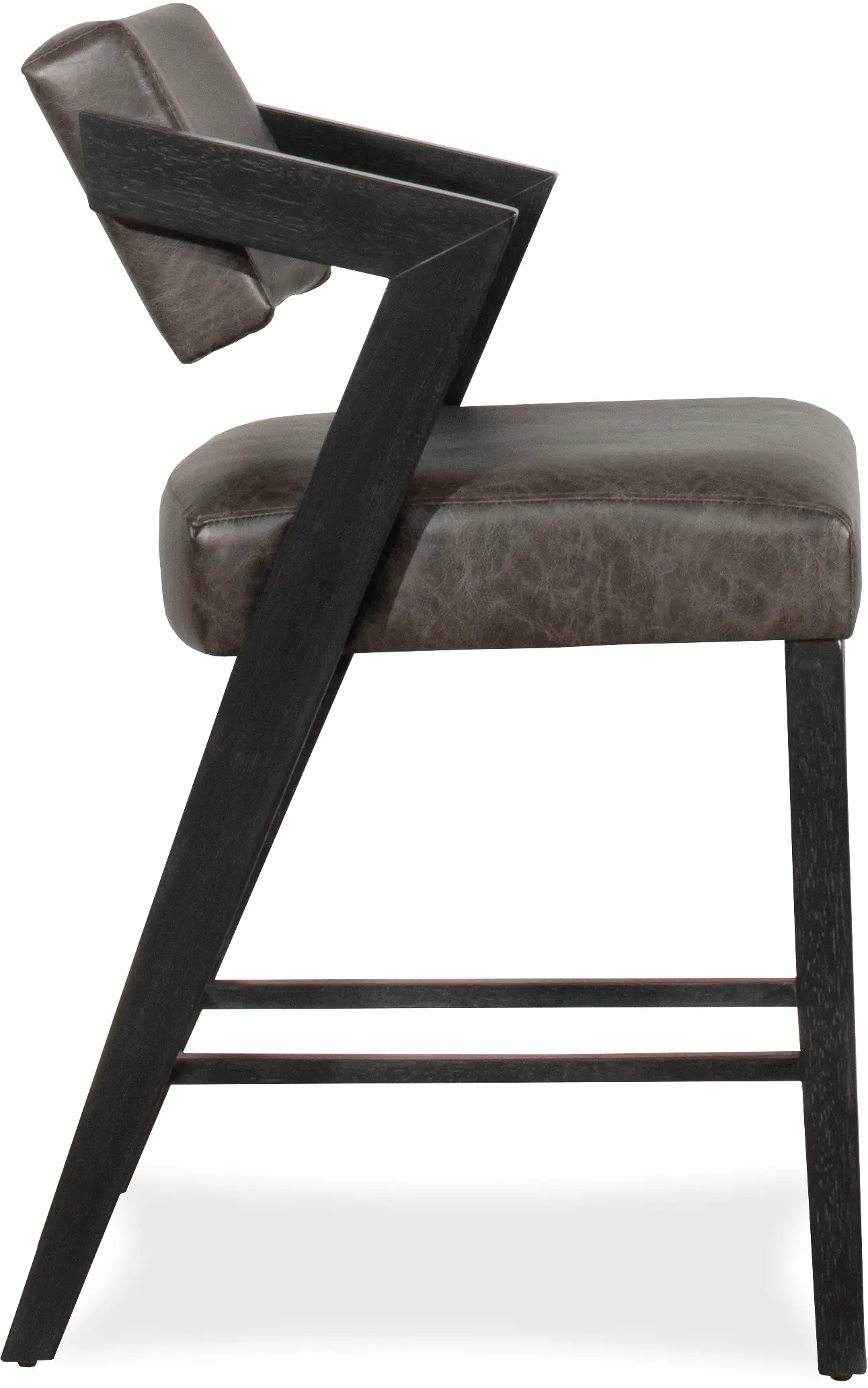 Snyder Black and Gray Counter Height Stool