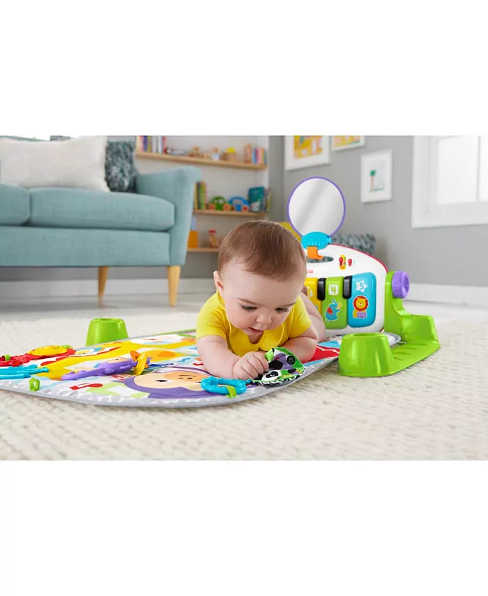 Fisher Price Deluxe Kick Play Piano Gym Musical Newborn Toy