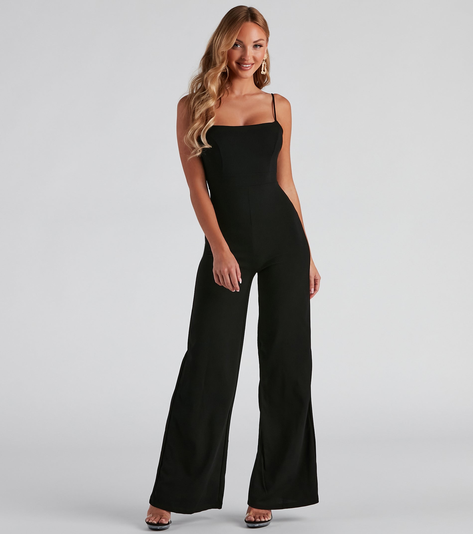 Sleek And Stylish Crepe Jumpsuit