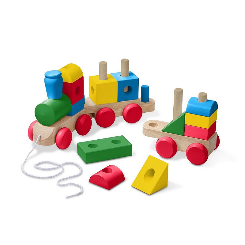 Melissa and Doug Wooden Jumbo Stacking Train