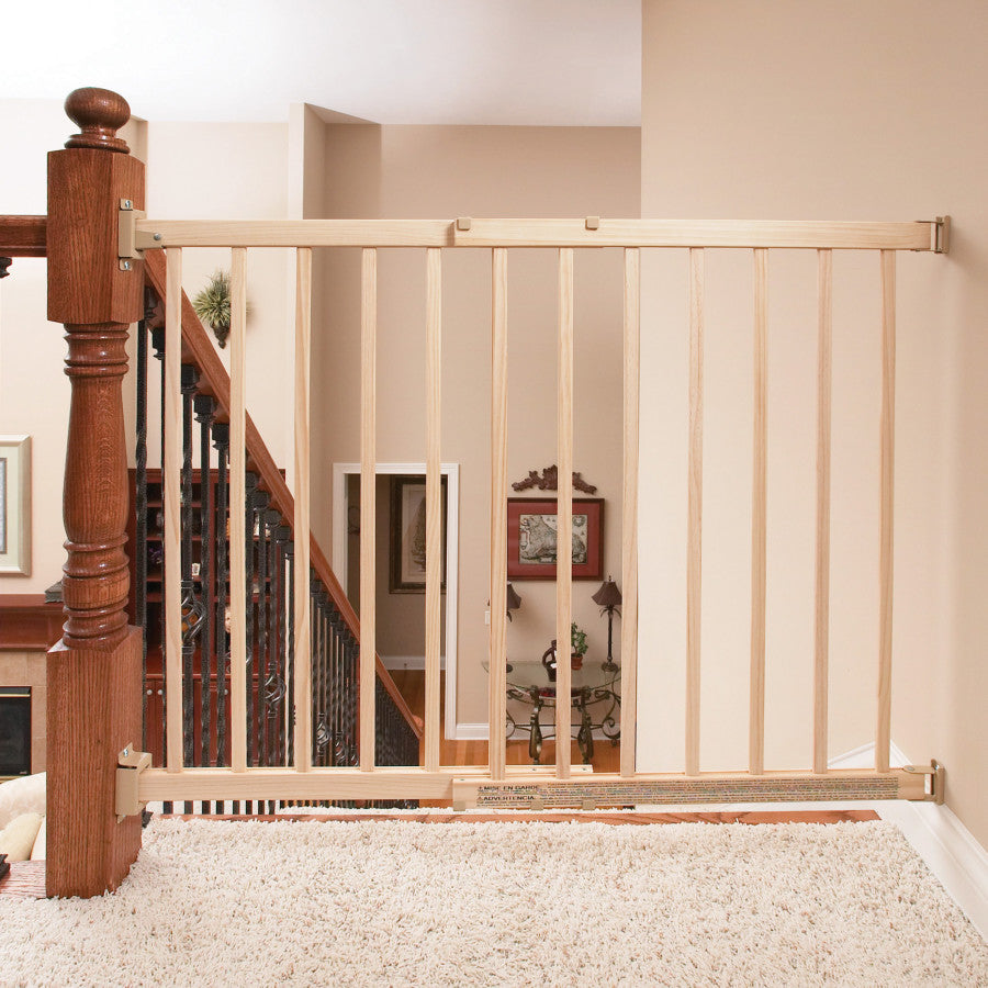 Walk-Thru Top Of Stairs Baby Gate