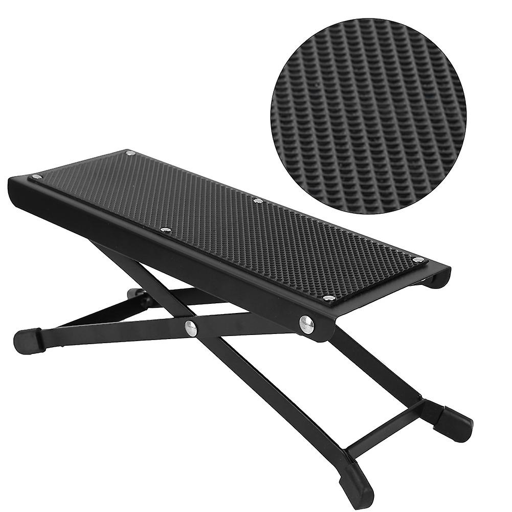 Metal AcousticGuitar Footstool Solid Handicraft Anti skid Folding Footrest Pedal for Guitar Pl