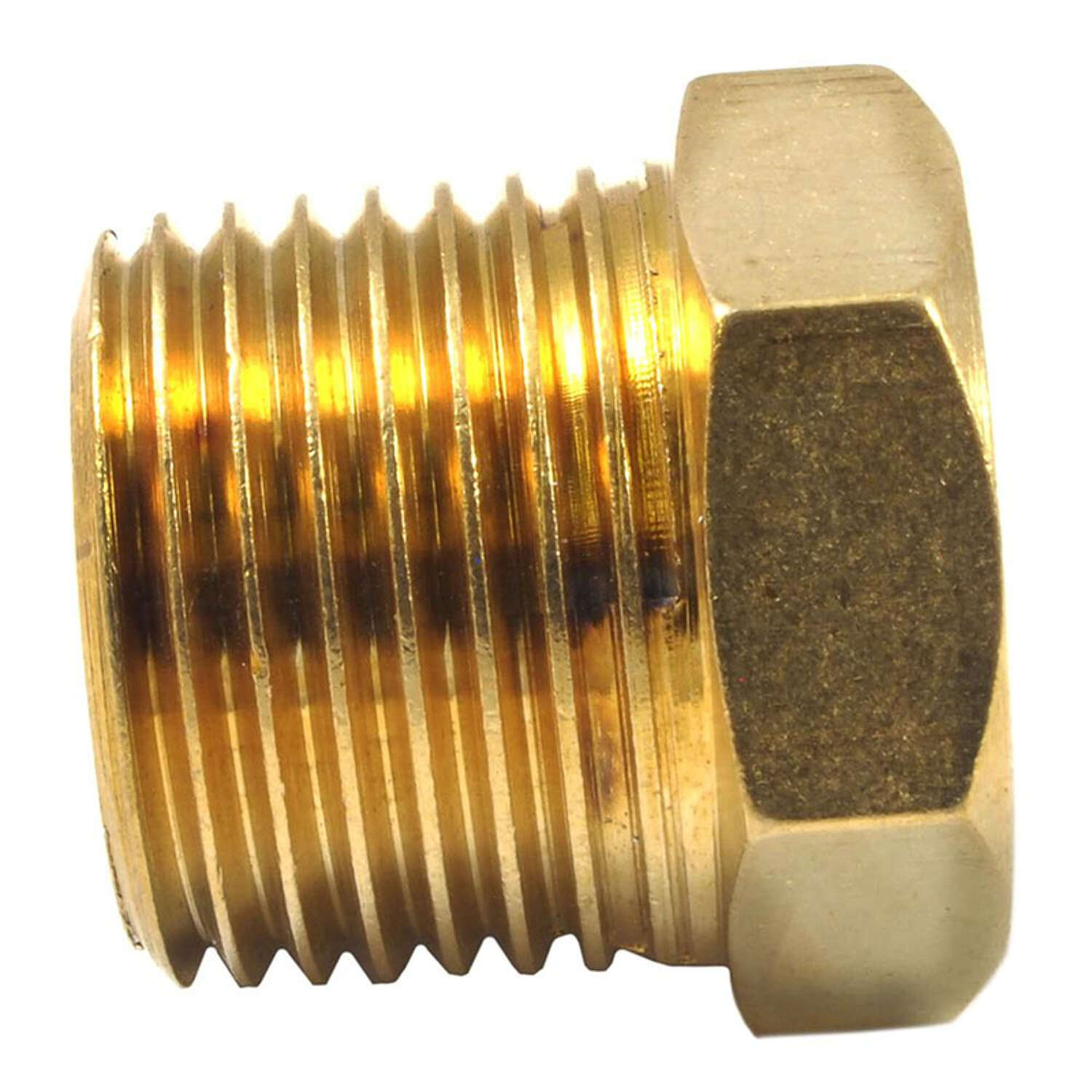 Forney Brass Bushing 3/8 in. Female X 1/2 in. Male 1 pc