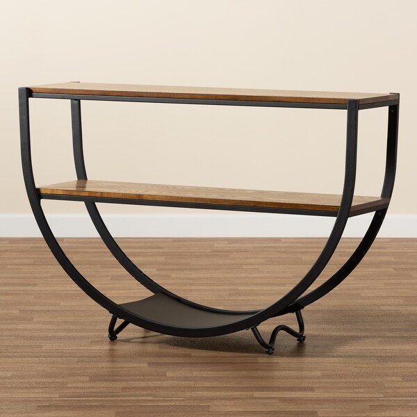 Carbon Loft Cohn Vintage Industrial Console Table