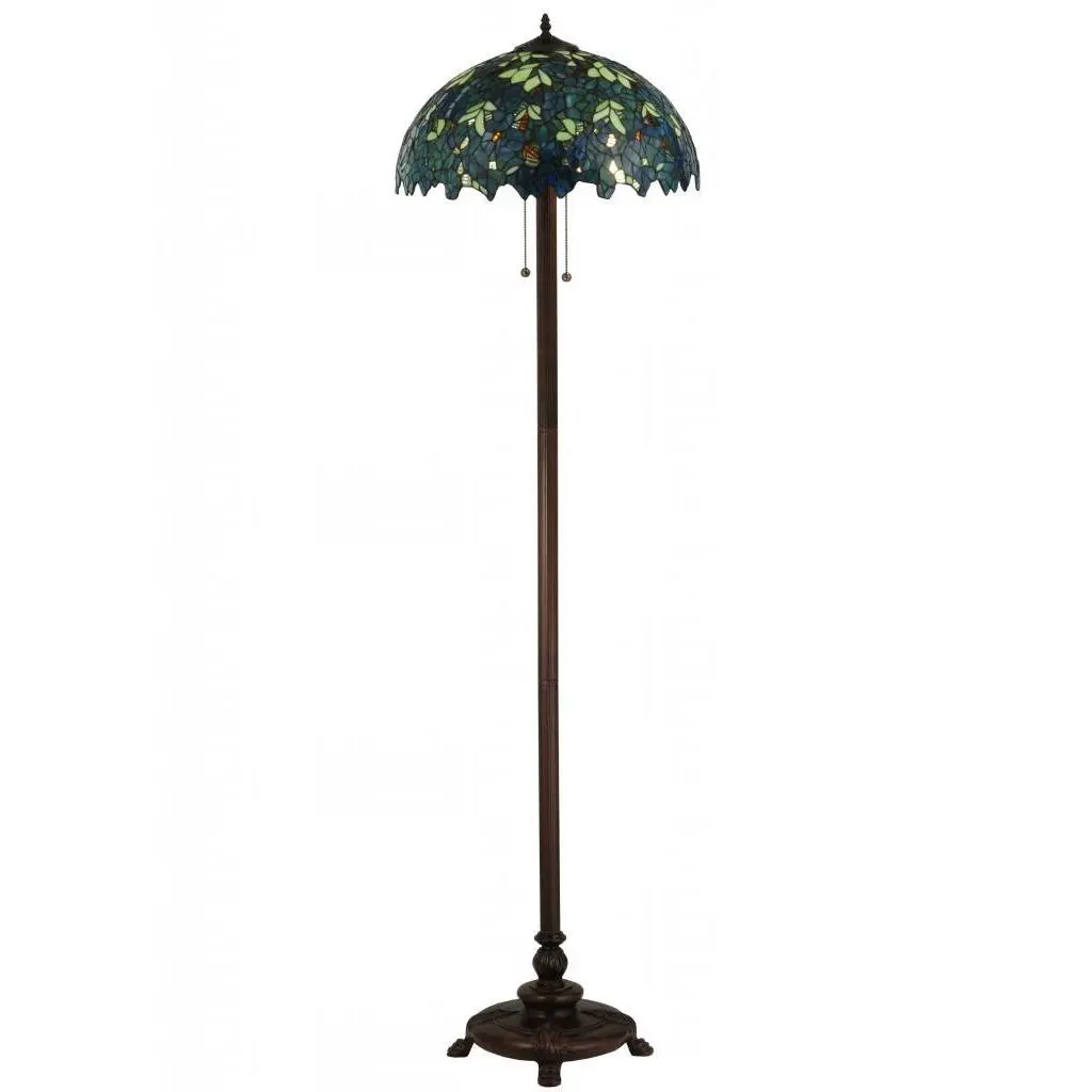 63-inch Nightfall Wisteria Floor Lamp