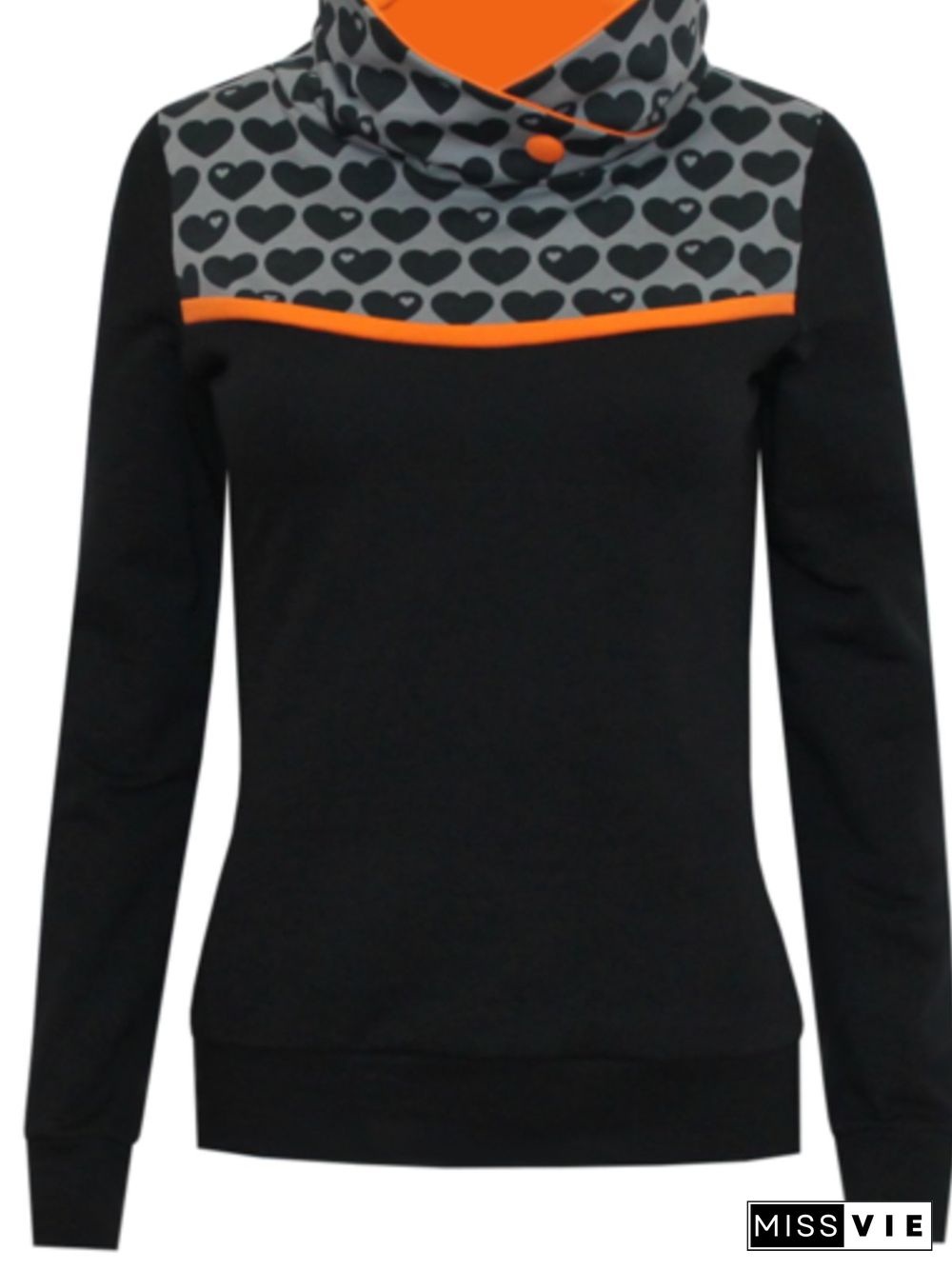 Printed Casual Cotton-Blend Sweatshirts