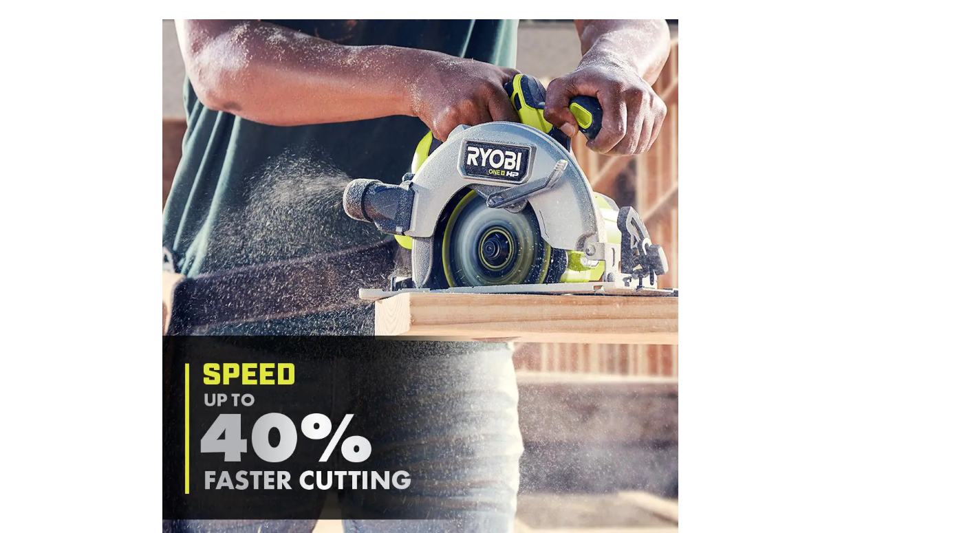 RYOBI PBLCS300B ONE+ HP 18V Brushless Cordless 7-1/4 in. Circular Saw (Tool Only)