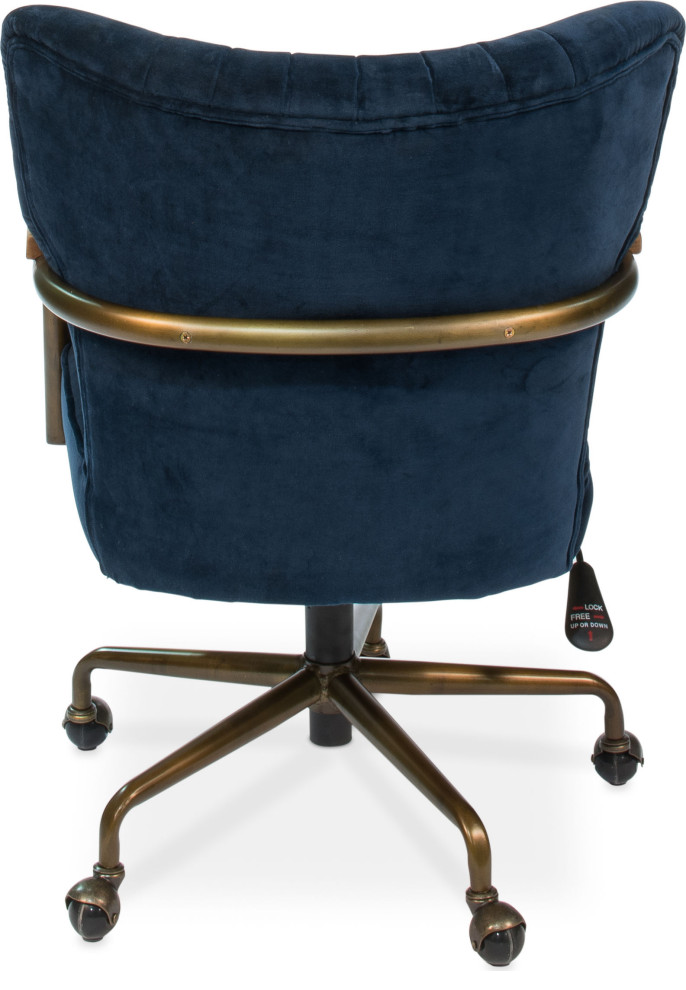 Brooks Swivel Chair   Industrial   Armchairs And Accent Chairs   by HedgeApple  Houzz