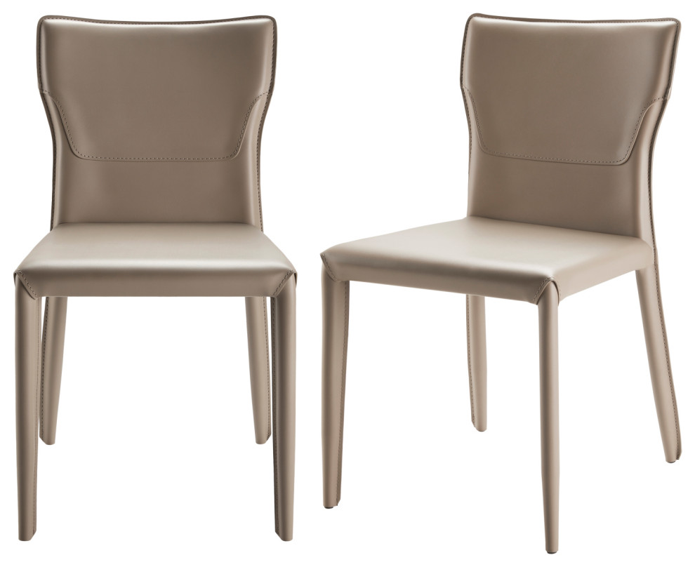 Eric 32 quotH x 18 quotW x 22 quotD Dining Chair Set   Dining Chairs   by Surya  Houzz