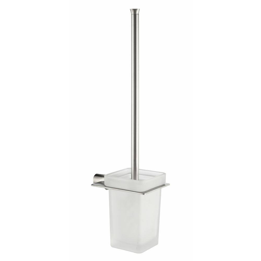 ANZZI Essence Series Stainless Steel Toilet Brush Holder in Polished Chrome AC-AZ055