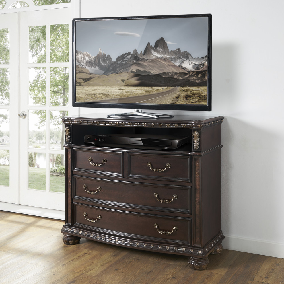 Monte Carlo Media Chest   Traditional   Media Cabinets   by HedgeApple  Houzz