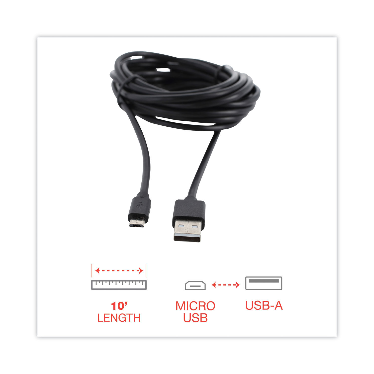 USB to Micro USB Cable by Innoveraandreg; IVR30013