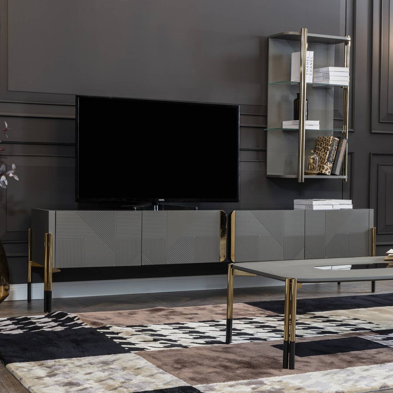 Grey Tv Unit Diva228