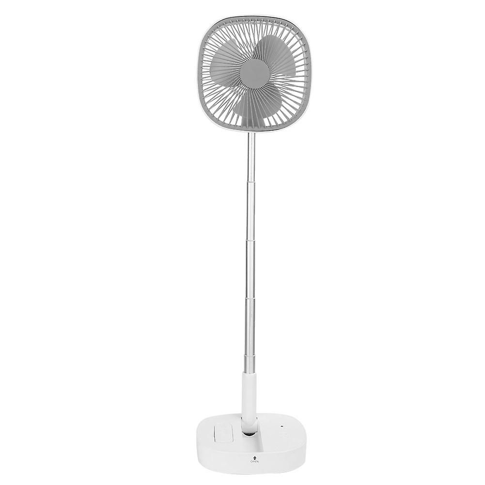 Portable Folding Desktop Fan Usb Rechargeable Telescopic Fan For Homewhite