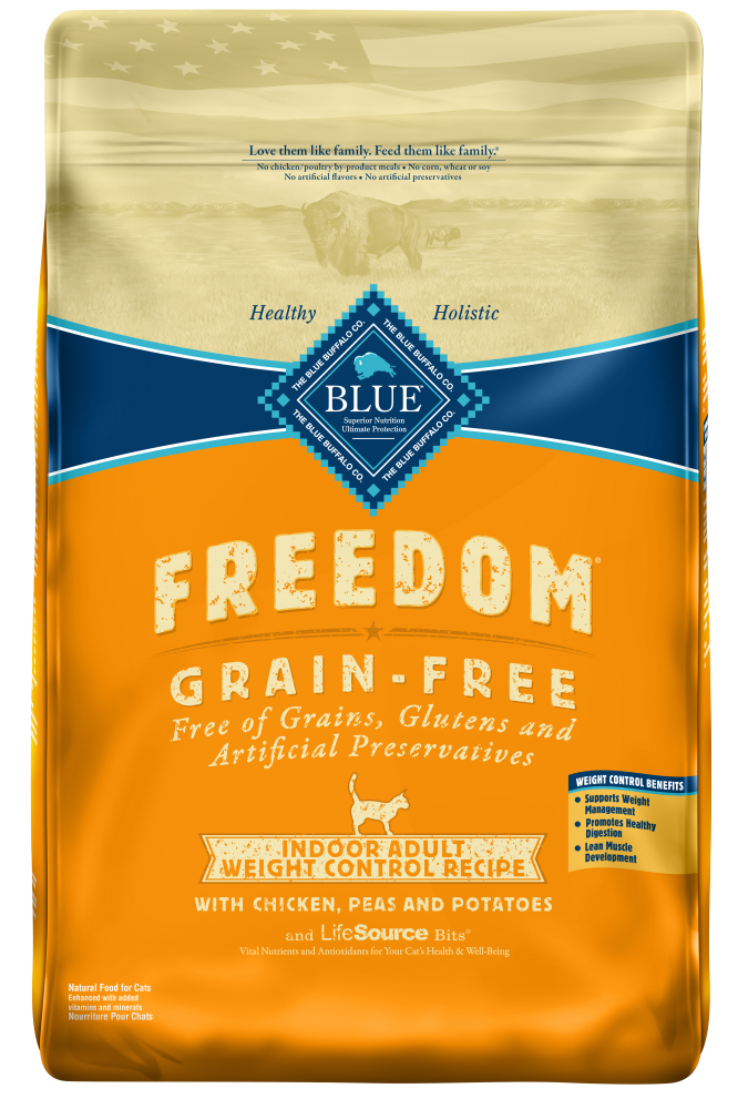 Blue Buffalo Freedom Grain Free Indoor Weight Control Dry Cat Food