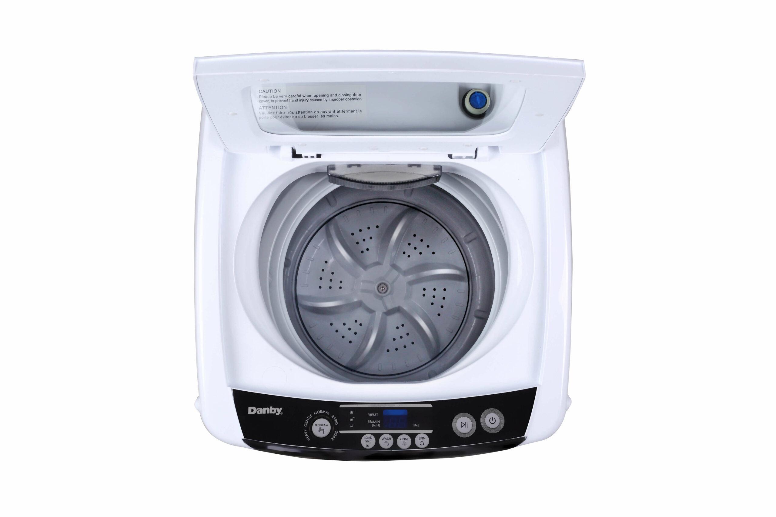 Danby DWM030WDB6 Danby Compact 0.9 Cu. Ft. Top Load Washing Machine For Apartment