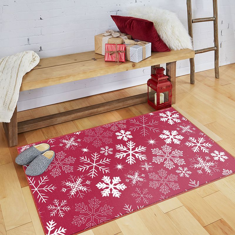 Mohawk® Home Prismatic Snowflakes Rug