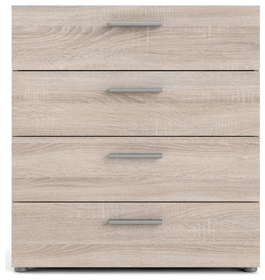 4 Drawer Chest Truffle   Contemporary   Dressers   by Homesquare  Houzz