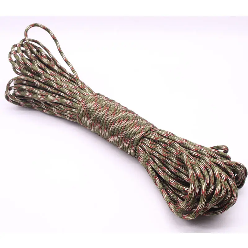 Jetsharks 31M DIY hand woven seven core survival outdoor adventure camping mountain climbing woven hand rope