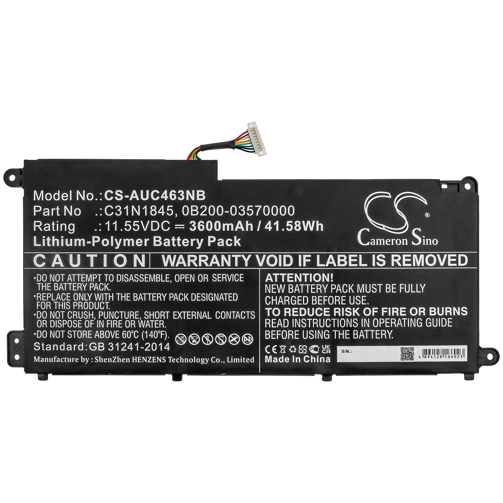 Asus Chromebook C436FA Replacement Battery BatteryClerkcom Laptop and Notebook