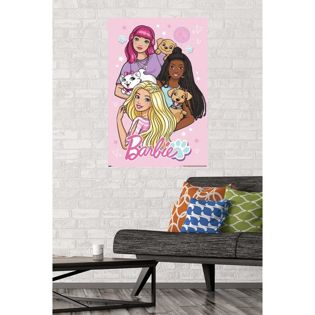 Trends International Mattel Barbie Cute Unframed Wall Poster Prints