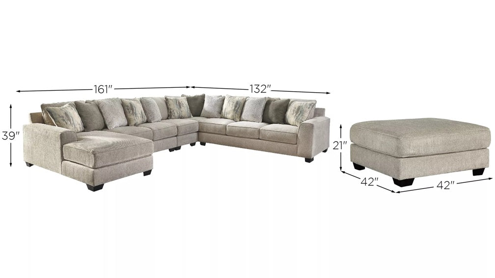 Ardsley 5 Piece Sectional