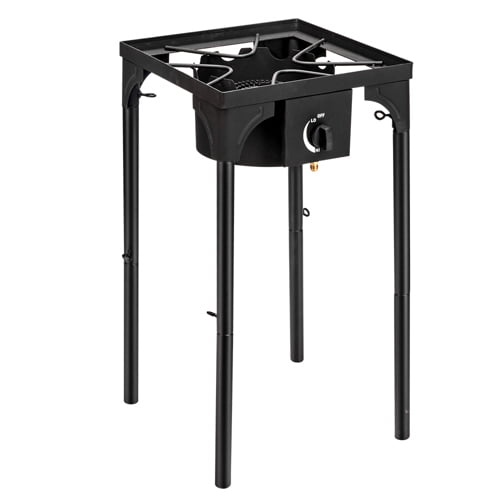 UBesGoo EX31-51 Portable Propane 75,000BTU Single Burner Outdoor Cooker Stove, Black