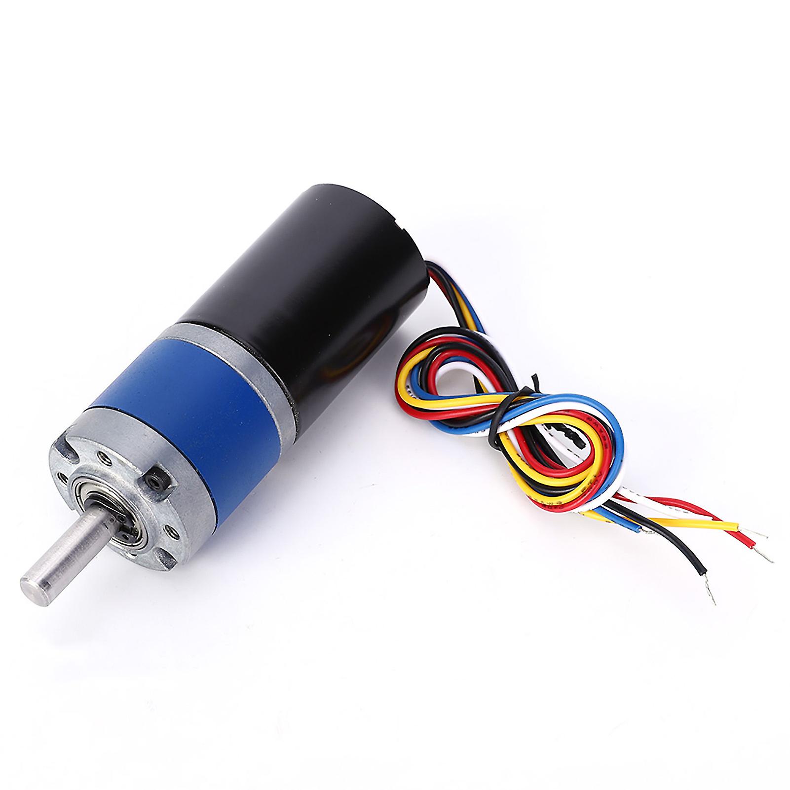 Brushless Dc Motor Mechanical Parts Metal Gear 36mm High Torsion Low Noise Wear Resistant 12v(16rpm )