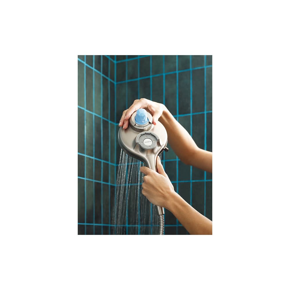 Moen Spot Resist Nickel Aromatherapy Handshower with INLY Capsule