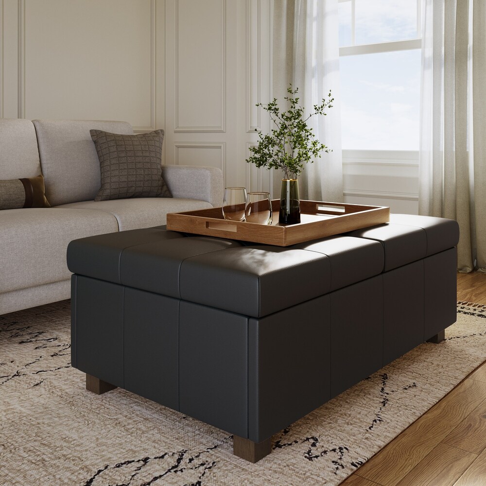 Antonio Deluxe Extra Large Storage Ottoman