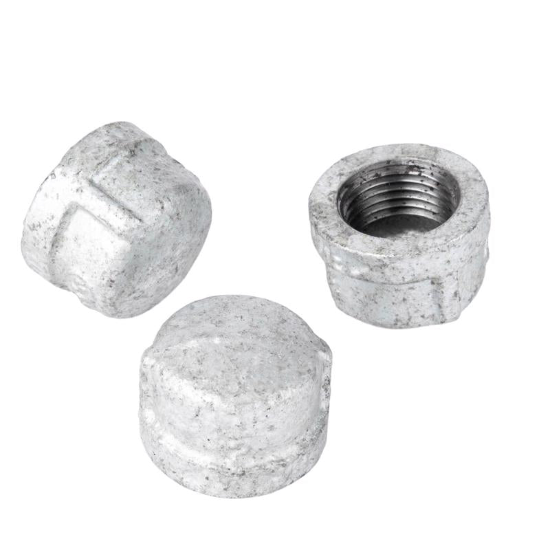 CAP GALVANIZED 1/8