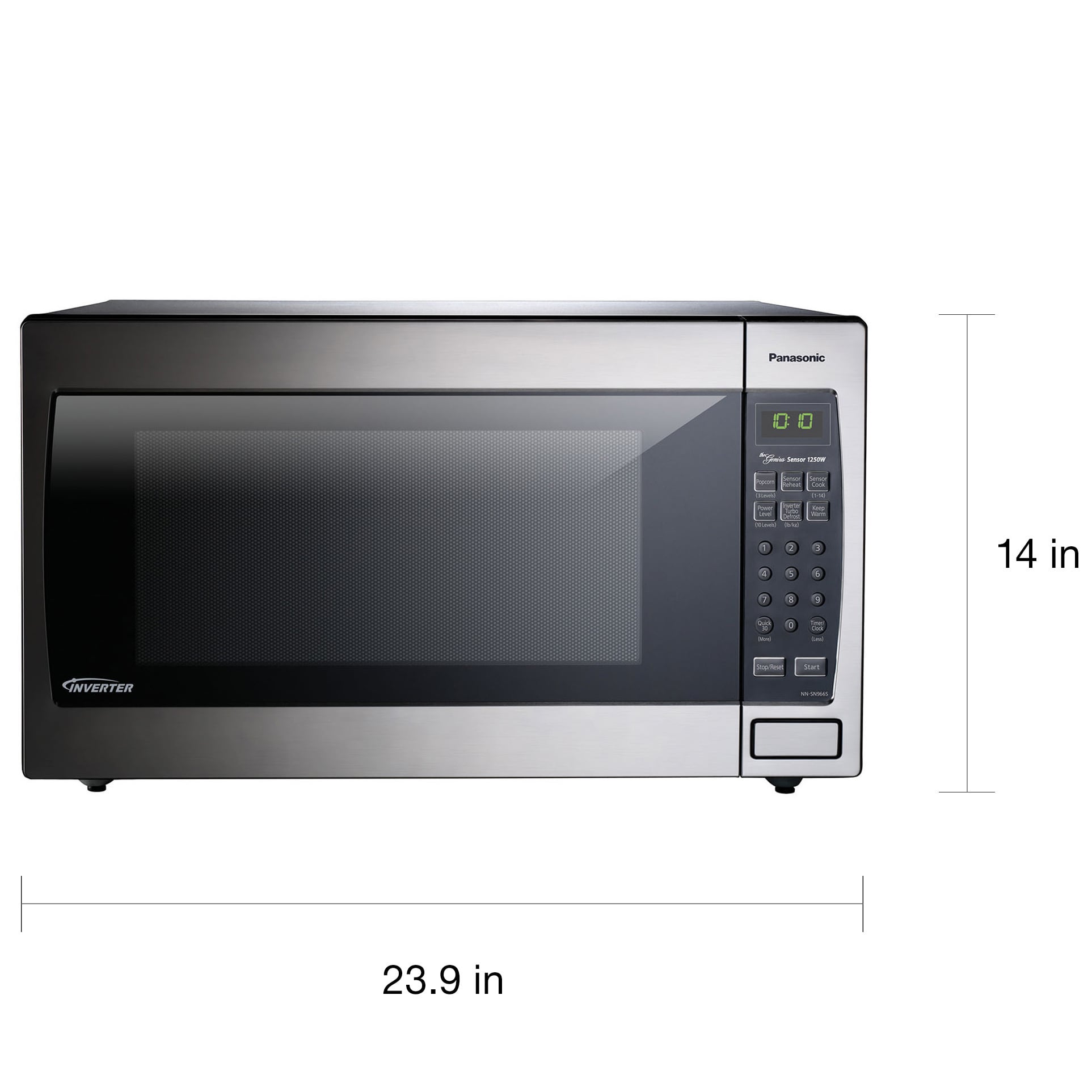 Panasonic NN-SN966SR 2.2cuft Luxury Microwave with Inverter Technology