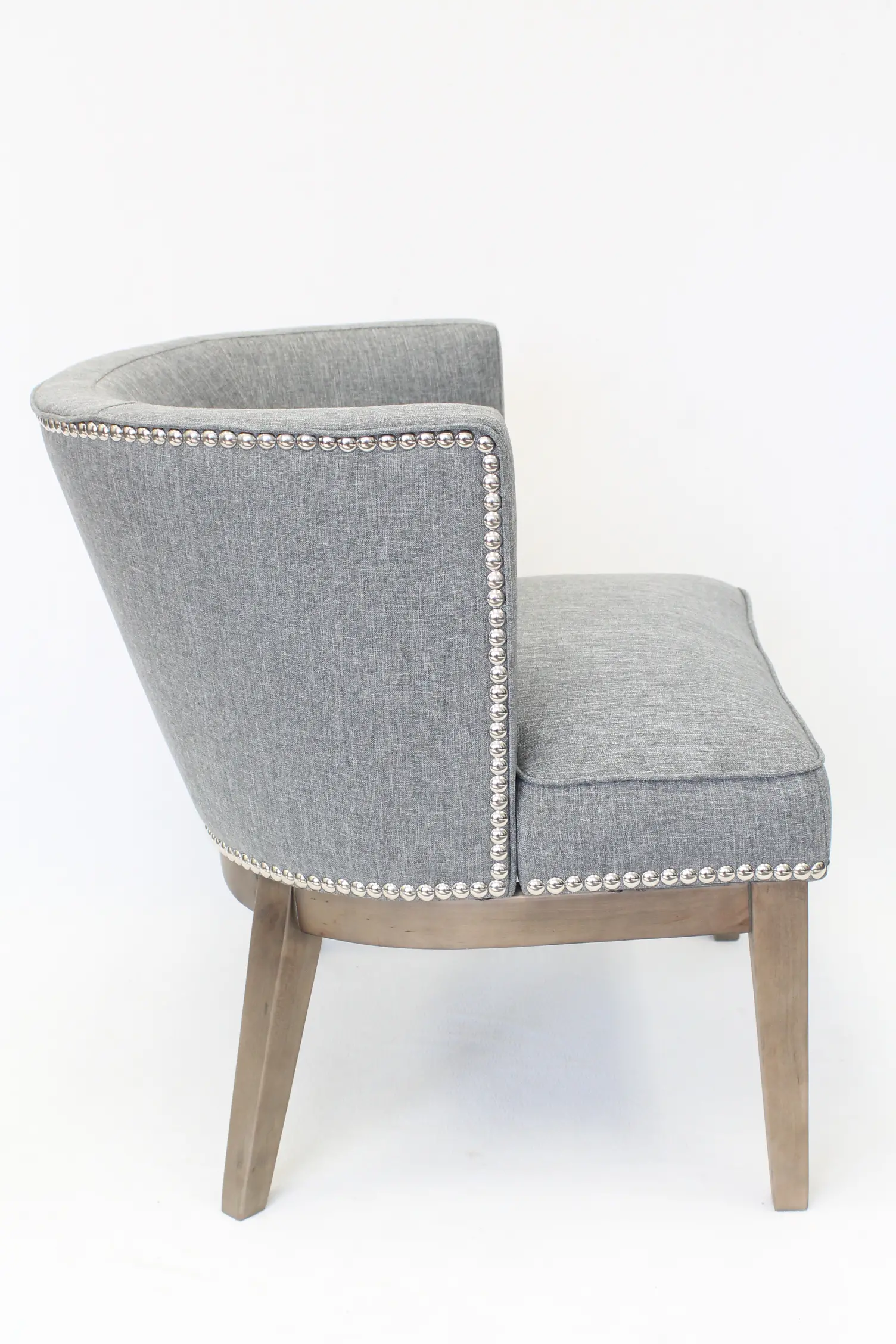 Gray Oversized Accent Chair