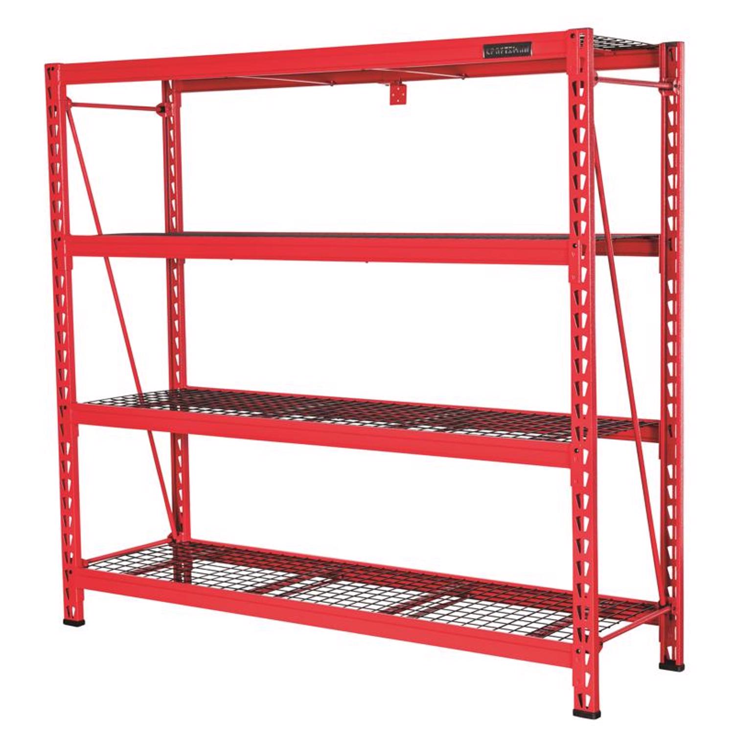 Craftsman 72 in. H X 77 in. W X 22 in. D Metal Shelving Unit