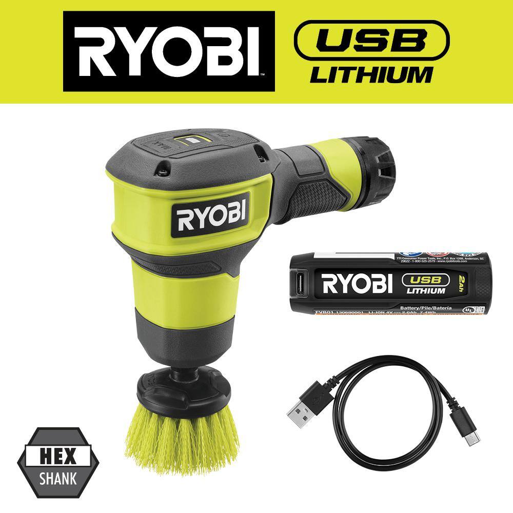 Ryobi Multi-Purpose Cleaning Kit (4-Piece)