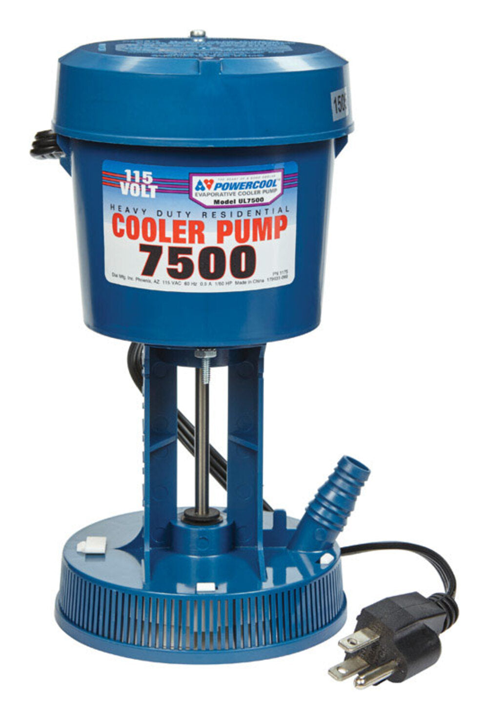 PUMP COOLER 300GPH D75