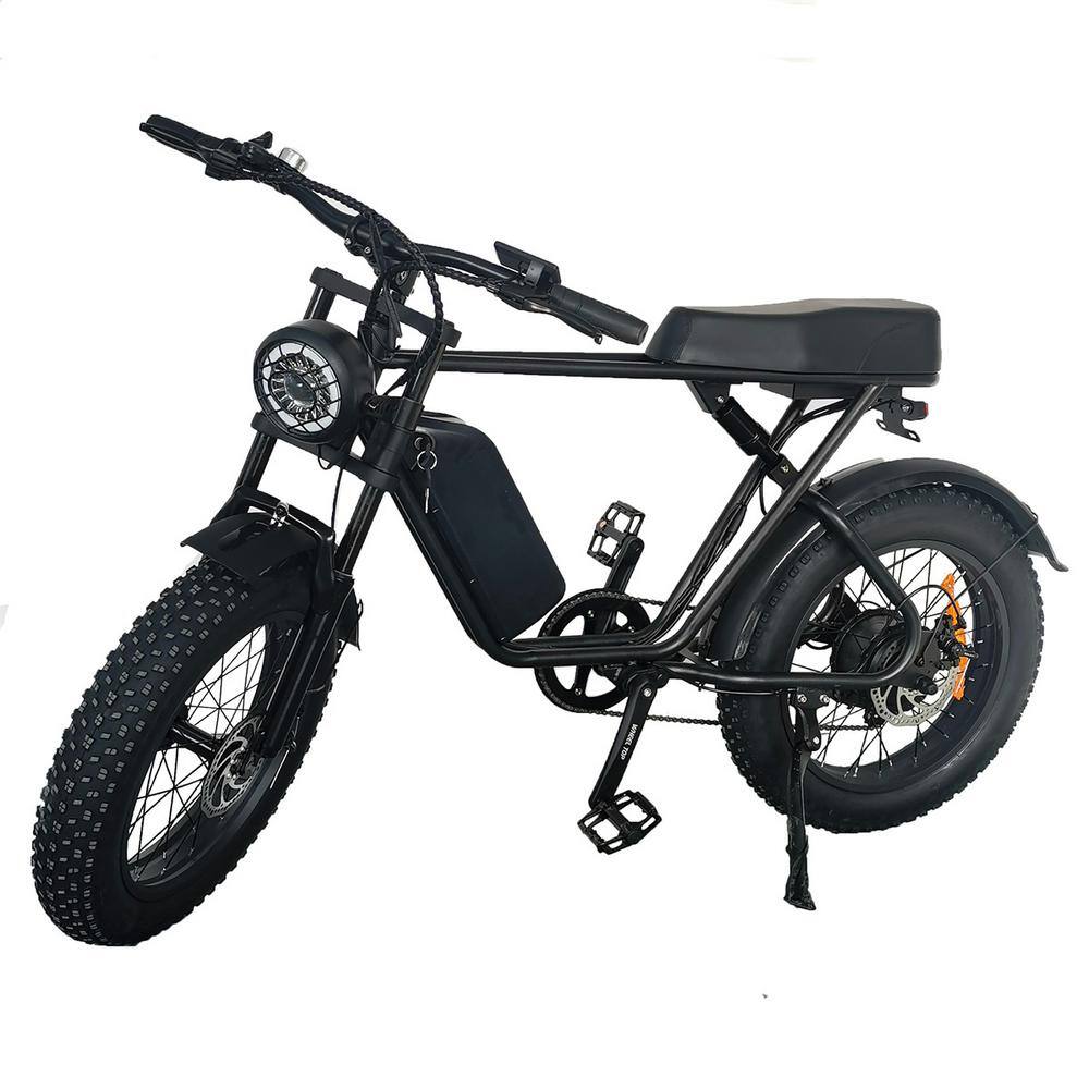 Wildaven 20 in. Folding Electric Bike with 100-Watt Powerful Motor 4-Volt 18Ah Lithium Battery Shimano 7-Speed Gear SZHPGDHMSY05