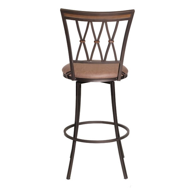 Copper Grove Simon Commercial Grade Swivel Bar Stool