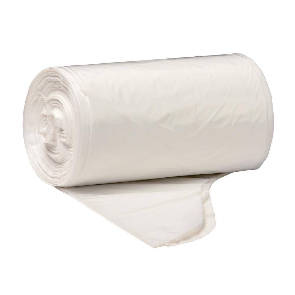 HDX 8 Gal. White Medium Trash Bag (50-Count) HDX 8G WHT