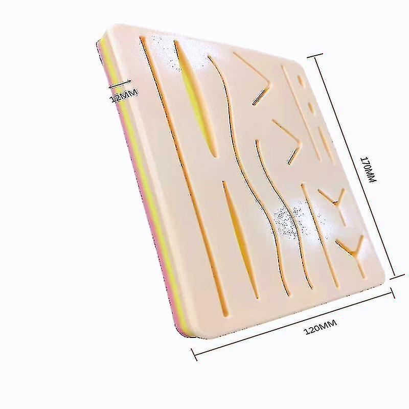 Suture Skin Practice Model Pad  Silicone Training Tool For Refining Suturing Techniques