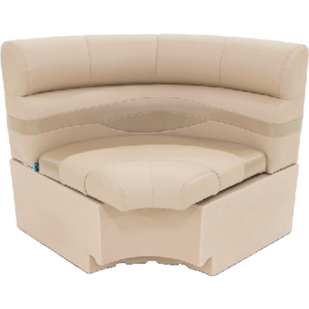 Lippert 433042 Pontoon Square Corner Seat 32