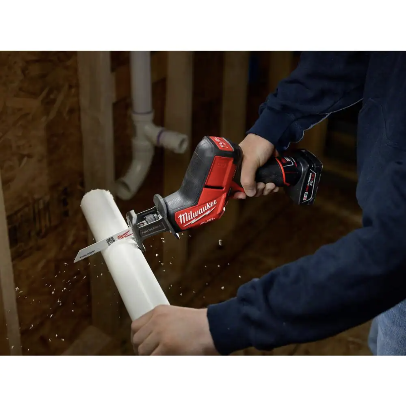 Milwaukee M12 FUEL 12V Lithium-Ion Brushless Cordless HACKZALL Reciprocating Saw (Tool-Only)