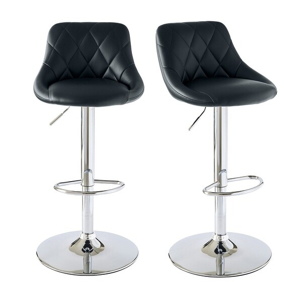 Baltimore Adjustable Swivel Barstool - Set of 2