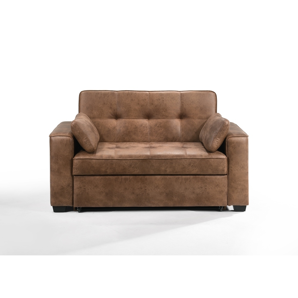 Brooklyn Sofa Sleeper   Cognac